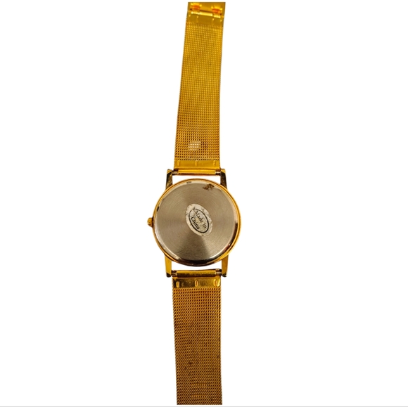 Triton Suisse Watch Quartz Stainless Steel Gold Band Womans Ladies Watch - Picture 6 of 10